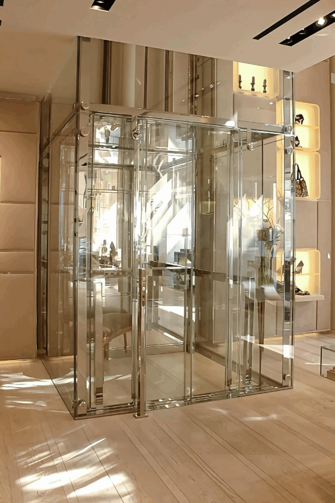 Glass Luxury Elevator